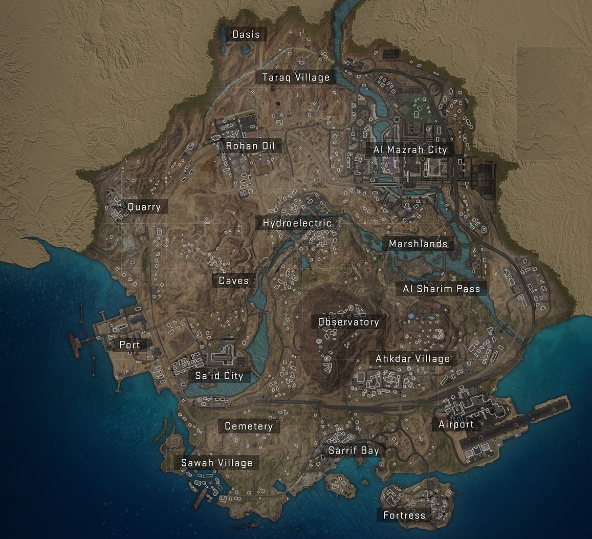 Warzone 2 0 Map Preview From Al Mazrah Locations To Everything Else We 